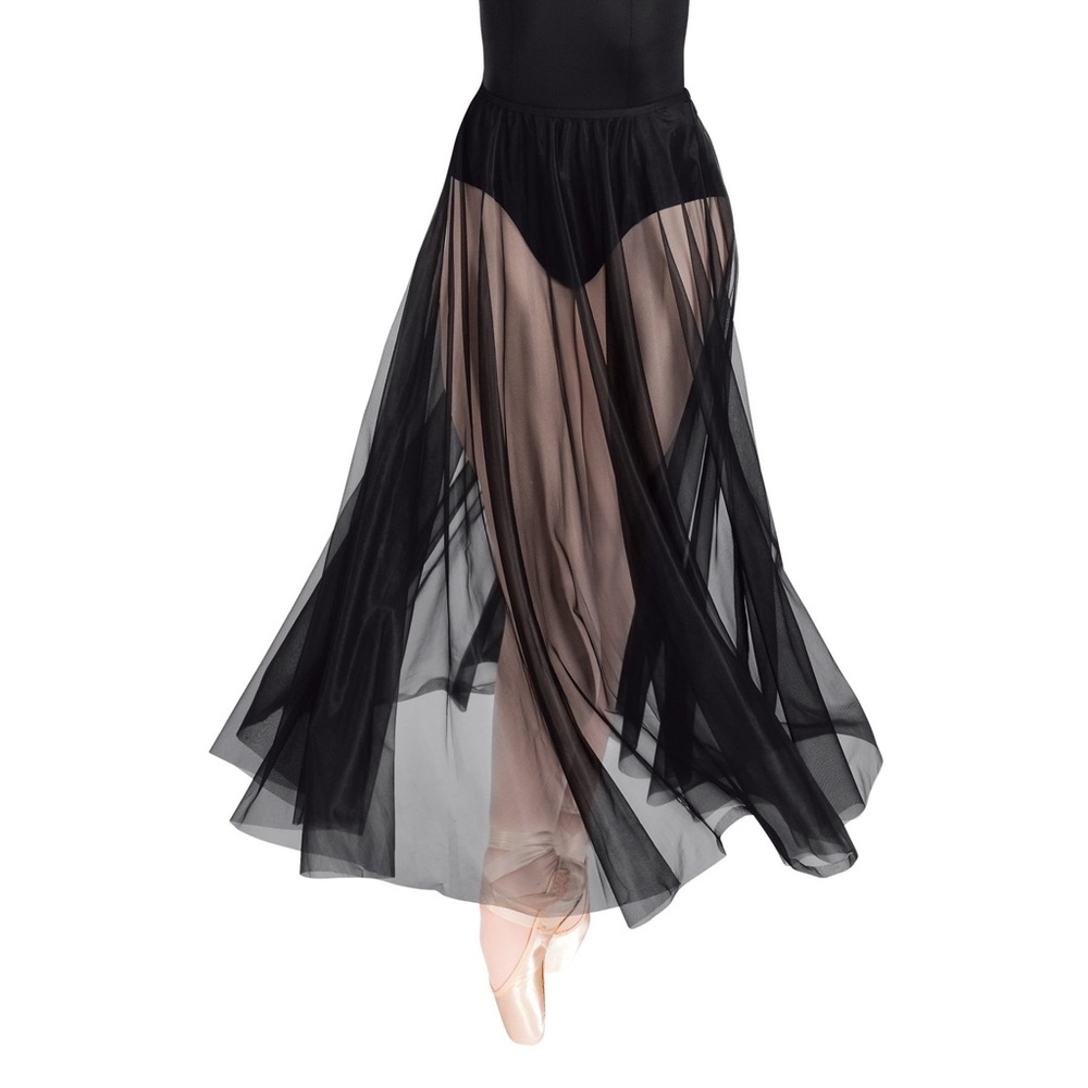 Body Wrappers long chiffon maxi skirt